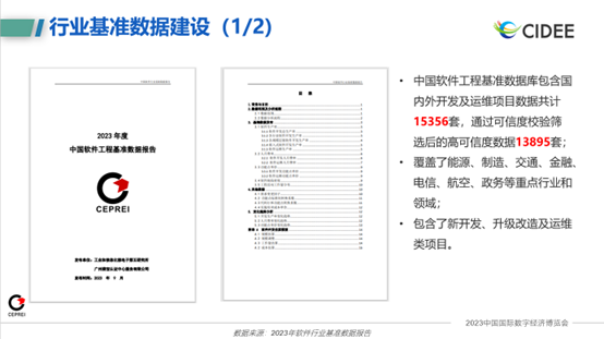 赛宝受邀参加数博会并发布《2023中国软件工程基准数据报告》