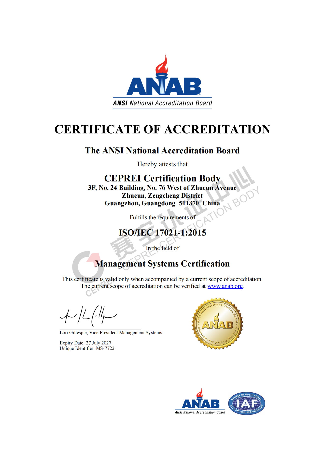 ANAB accreditation certificate-00